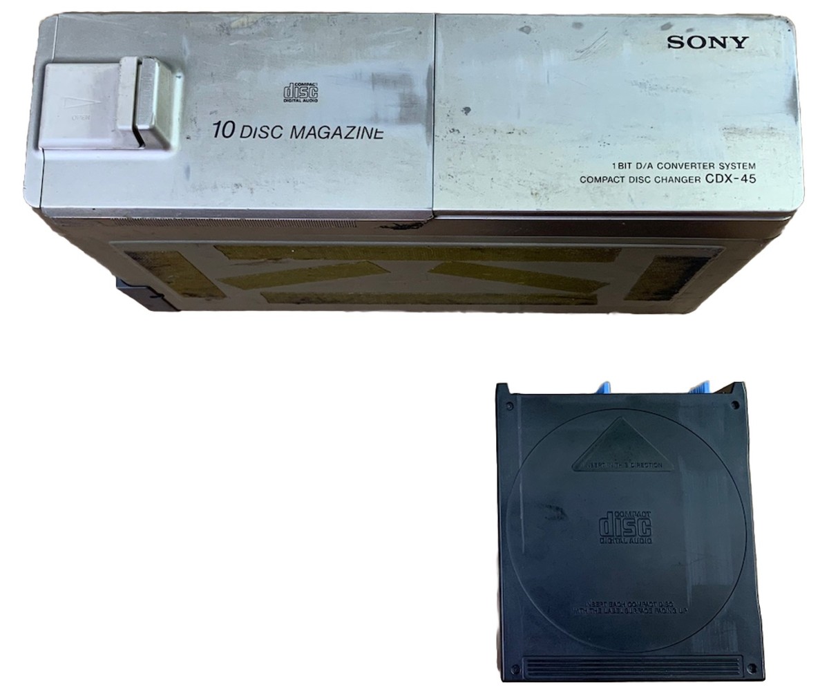 JDM Used Sony 10 Disc CD Changer System Model CDX-45 with Compact