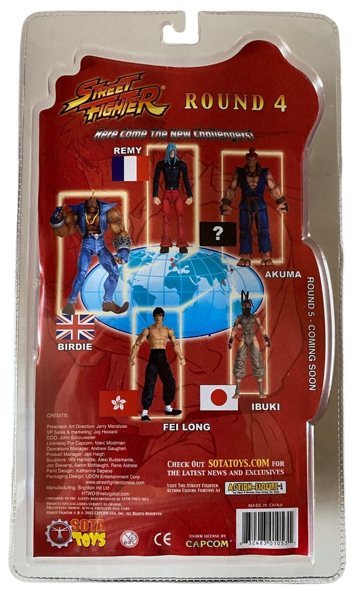 SOTA Toys Street Fighter Series 4 Birdie Action Figure for