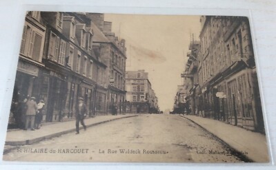 Carte Postale Ancienne – Saint Hilaire Du Harcouët, Gare Des Tramways De La Manche, Vers 1900