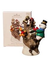 2011 Hallmark Keepsake Ornament Hickory Tree Harmony Magic Light Sound Motion