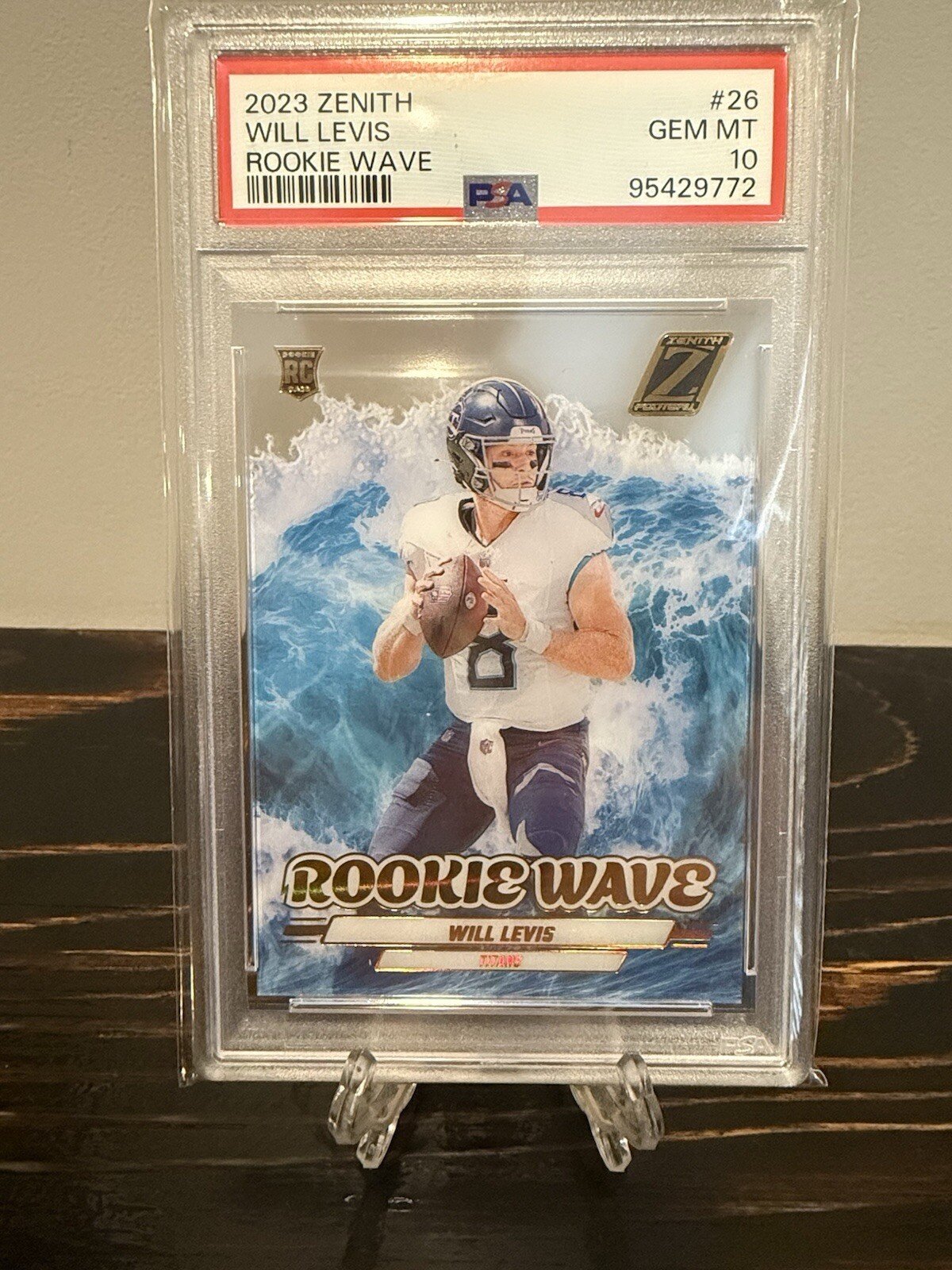 2023 Panini Zenith #26 Will Levis Rookie Wave PSA-10 Investment Card 📈