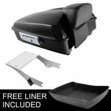 10.7 Chopped Trunk Mount Rack For Harley Tour...