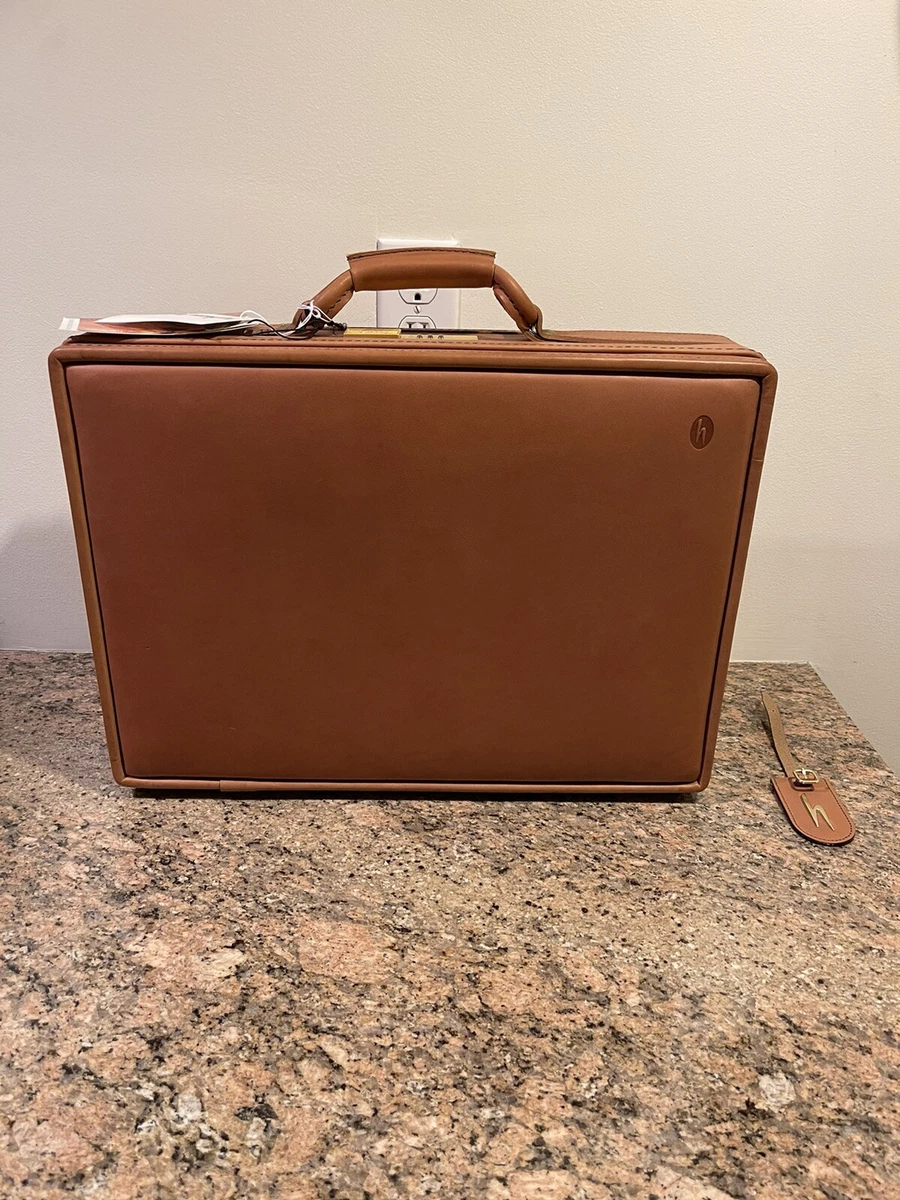 Hartmann Belting Leather Attache Briefcase 