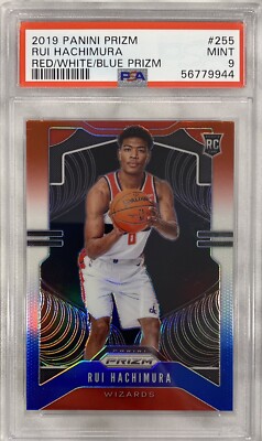 Rui Hachimura 2019-20 Panini NBA Prizm Red White Blue Prizm Rookie 