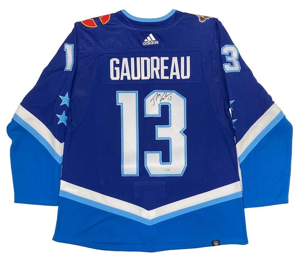 JOHNNY GAUDREAU Autographed Flames 2022 All Star Game Authentic
