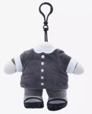 Addams Family Wednesday Headless Doll Plush Key Chain