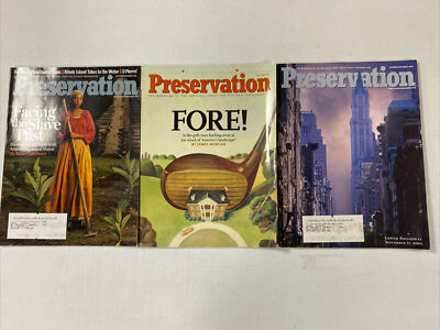 Preservation Magazine National Trust For Historic Preservation. 3-2001 Mags.