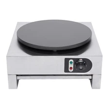 Commercial Electric Crepe Maker Nonstick Pancake Machine Big Hotplate φ400 mm 