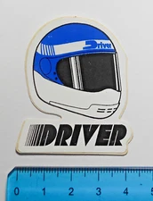VINTAGE STICKER STICKER STICKER CAR MOTORCYCLE TUNING DRIVER HELMETS