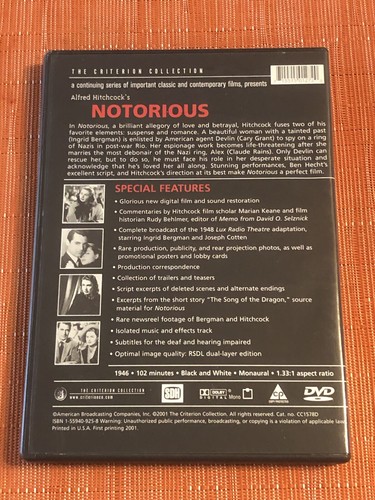 RARE HTF Paul Champagne Platinum DVD Alfred Hitchcock Box Set (5 films) OOP - Picture 18 of 24