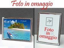 Cornice portafoto 13x18 in silver plated  + Foto  in omaggio