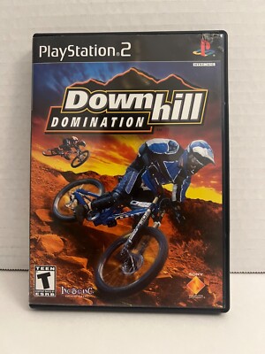 Downhill Domination (Sony PlayStation 2 PS2, 2003) CIB Complete Tested *BEAUT*