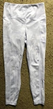 90 Degrees by reflex Leggings Active wear Camo Design Yoga gym size -Medium