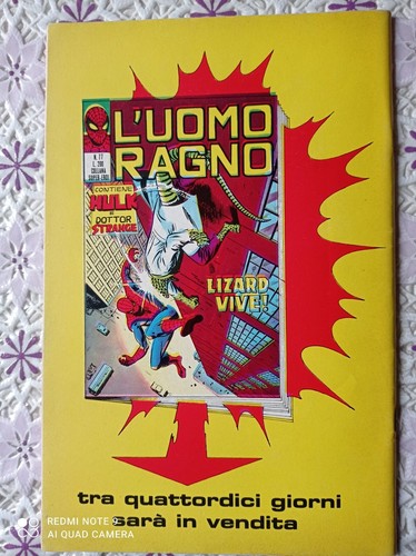L'UOMO RAGNO. LOTTO DI 5 NUMERI. 73-75-76-78-81. OTTIMI-EDICOLA - Foto 11 di 18