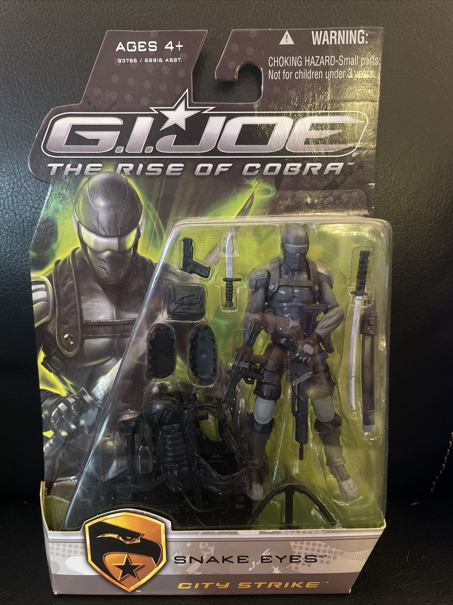 Figurine G.I. Joe Snake Eyes Paris Pursuit - Collection Hasbro - Occasion