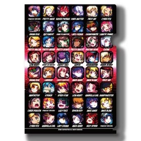 SNK - A4 PLASTIC FILE - (5 pcs Set) Sellection 2 Neogeo Official Ref/438