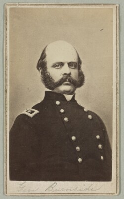 8'' x 10'' Photo General Ambrose E. Burnside, head-and-shoulders portrait