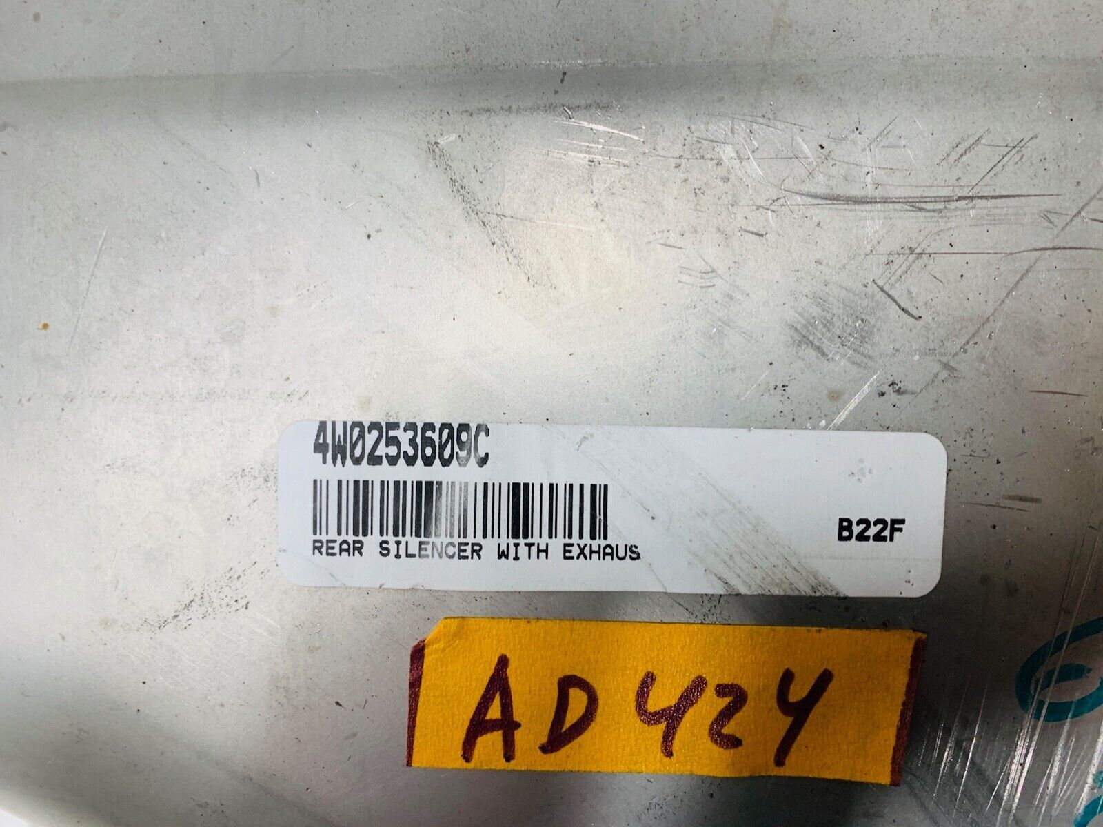 2013-2019 Bentley Continental Flying Spur Rear Silencer with Exhaust Muffler OEM