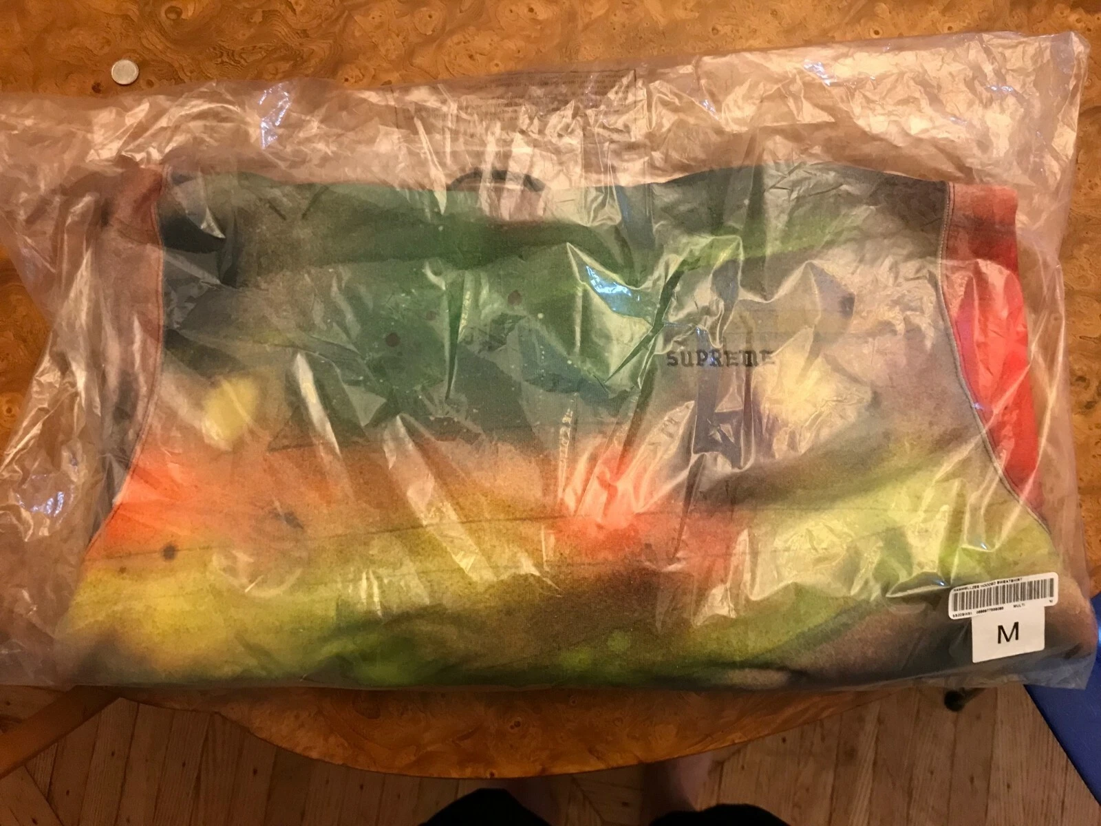 Felpa con cappuccio Supreme Rammellzee nuovissima media