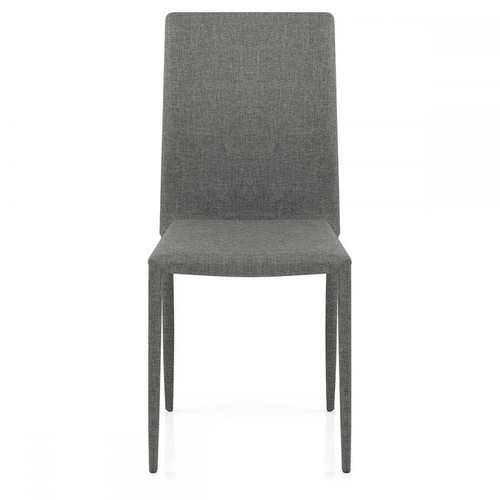 Joshua Light Grey Fabric Dining Chair eBay