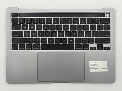 Apple Topcase für MacBook Pro 13'' 2020, A2338, US, Space Gray