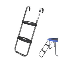 HBTower Trampoline Ladder with Horizontal and Wide Steps, Universal Hook, UV ...