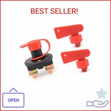 12-24V Battery Disconnect Switch Key Power Isolator Cut Off Kill Switch 2 Remo