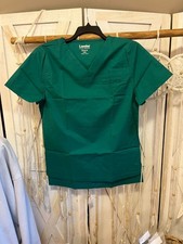 V-Neck Landau Scrub Top Green SML