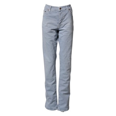 PT05 Jeans hellblau Baumwolle Mid Waist Straight Denim Hose Gr. Etikett W36 3...