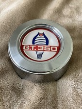 1966 Ford Mustang GT-350 wood wheel center cap “ORIGINAL” RARE excellent!