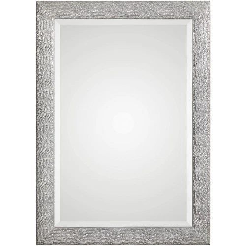 Uttermost 09361 Mossley Wall Mirror Metallic Silver with Light Gray Wash - Picture 1 of 4