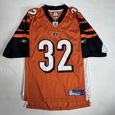 Vintage Rudi Johnson #32 Cincinnati Bengals Jersey Reebok NFL Men’s Size Medium