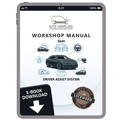 Seat Ateca type KH from 2016 driver assist systems repairs workshop manual pdf
