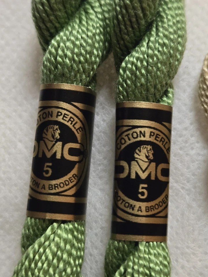11 DMC Perle Cotton # 3 & # 5 Needlepoint Embroidery Thread Floss Mixed Colors - Image 2 of 4