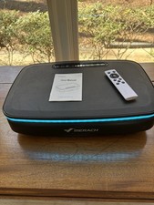 MERACH Vibration Plate Exercise Machine w/ LED Light Whole Body Fitness Platform