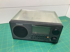 Sangean WR-2 2 Band AM FM RDS Radio Receiver LCD Clear Prison Works
