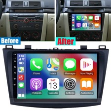8Core 4G 32G Car Radio Stereo CarPlay 9"GPS Navigation Wifi for Mazda 3 010-2013