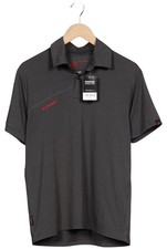 MAMMUT Poloshirt Herren Polohemd Shirt Polokragen Gr. L Baumwolle Grau #nlar5aq