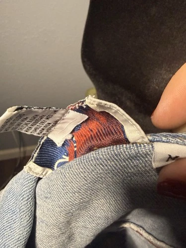 Vintage 90s Chazzz by Charles Ghailian Custom NY Yankees Denim Vest - Size M image 5