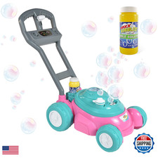 Sunny Days Entertainment Maxx Bubbles Deluxe Bubble Lawn Mower Toy Includes 4Oz