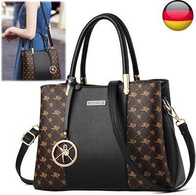 Damen Tragetaschen Handtasche Große Shopper Tasche Umhängetasche Schultertasche