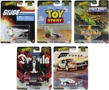 Hot Wheels 1:64 Premium Pop Culture 10-Piece R Assortment New Toy Ships IN O