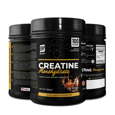 QRP Nutrition CREATINE MONOHYDRATE 500g (Cola Aroma)