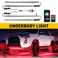 RGB LED Light Neon Car Chassis Atmosphere Kit Lamp For Honda Nissan Subaru Audi