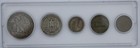 1944 US Coin Year Set San Francisco (S) Mint Half, Quarter, Dime, Nickel, Cent — photo 2