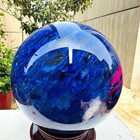 21.83LB blue melting stone quartz crystal sphere crystal ball magic reiki — photo 1
