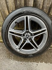 1 GENUINE MERCEDES 19” GLC X253 AMG-LINE ALLOY WHEEL GREY 
