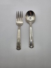 Holmes  Edwards Baby Fork and Spoon Vintage Marked IS