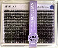 BEYELIAN Pure Comfort DIY Cluster Lashes, 60 PCS (10MM-16MM)
