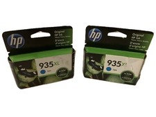 HP 935XL High Yield Cyan Original OfficeJet Ink Cartridge C2P24AN Quantity of 2